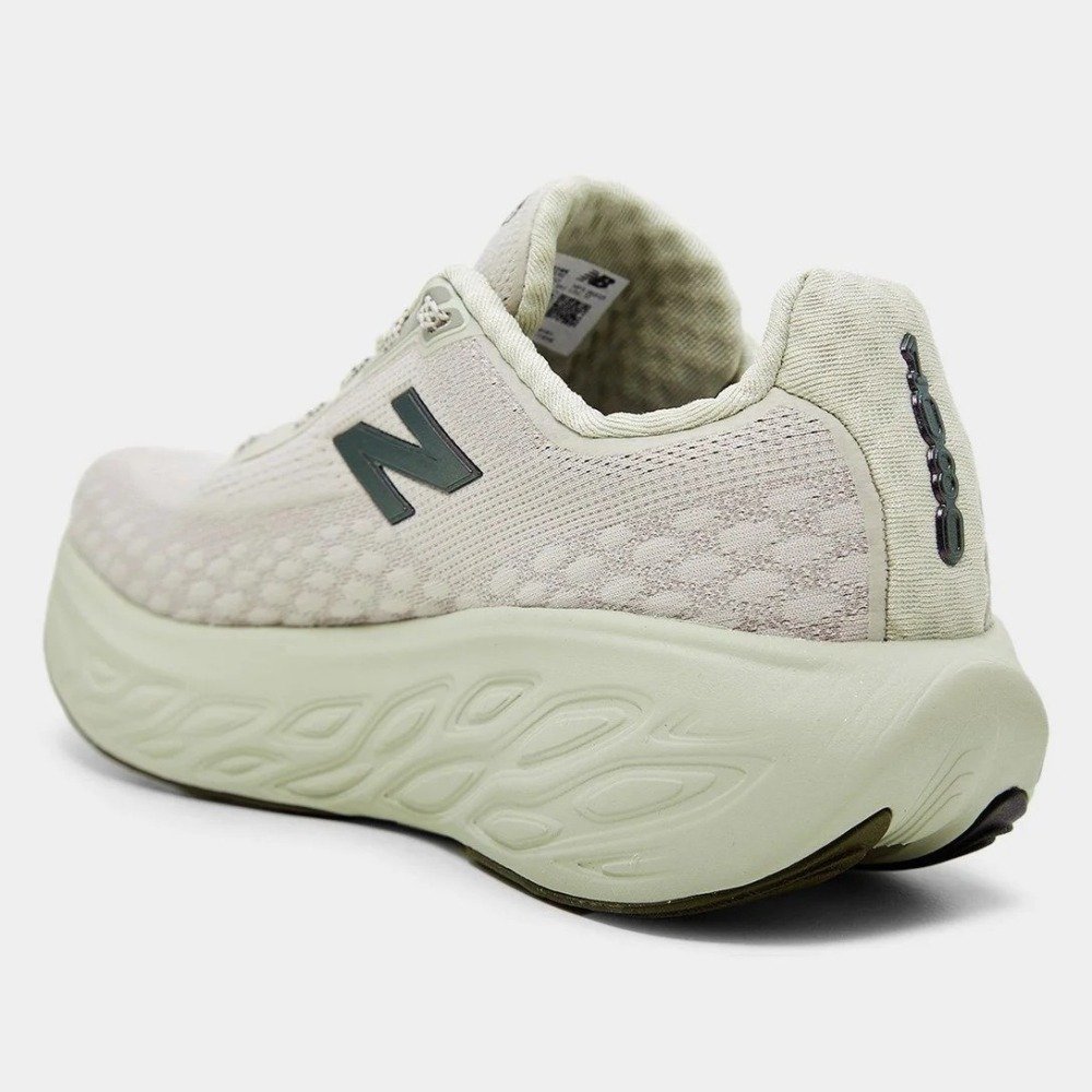 Tenis Running New Balance Fresh Foam X 1080 V14- Feminino - Bege Bege 3