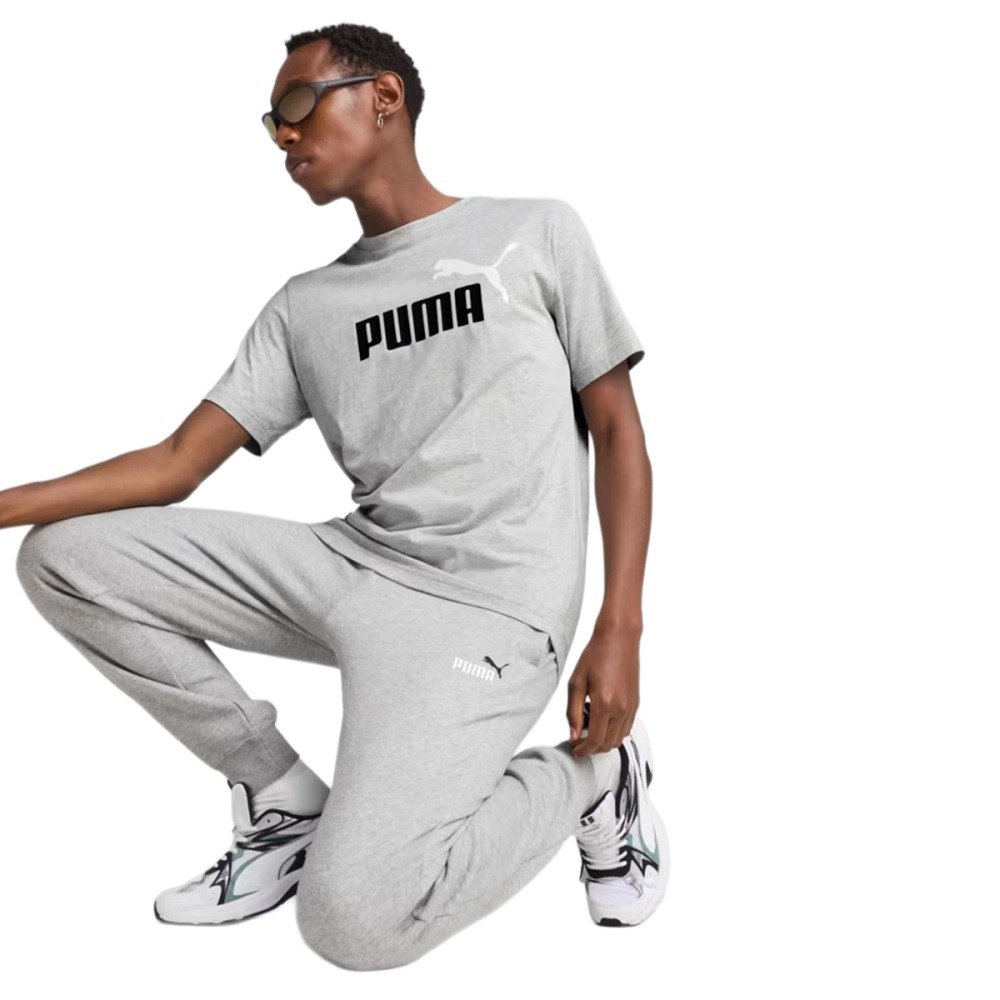 Camiseta Essentials 2 Logo  Cinza 3