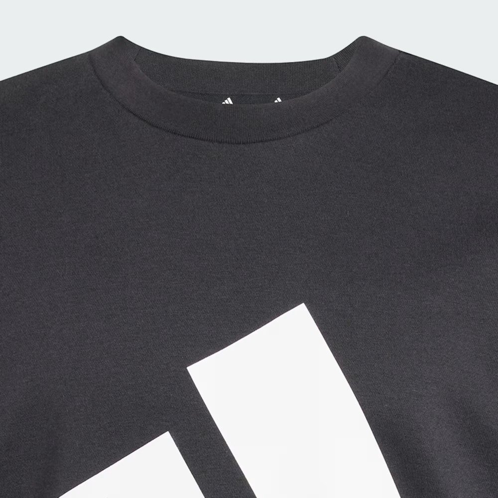 Moletom Careca Adidas Essentials – masculino – preto e branco  Preto 2