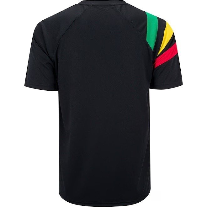 Camiseta Adidas Fortore 23 – masculino – preto e listrado Preto 2