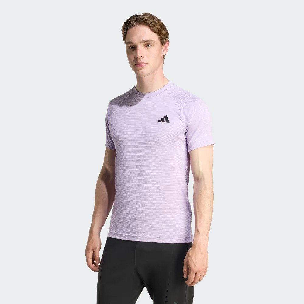 Camiseta Adidas Treino Gym – masculino – lilás Lilás 2