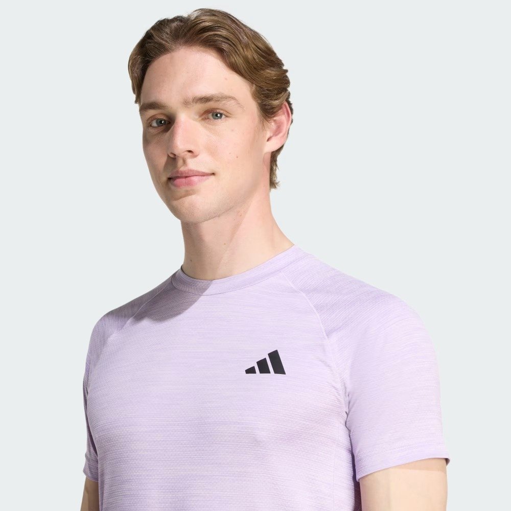 Camiseta Adidas Treino Gym – masculino – lilás Lilás 4