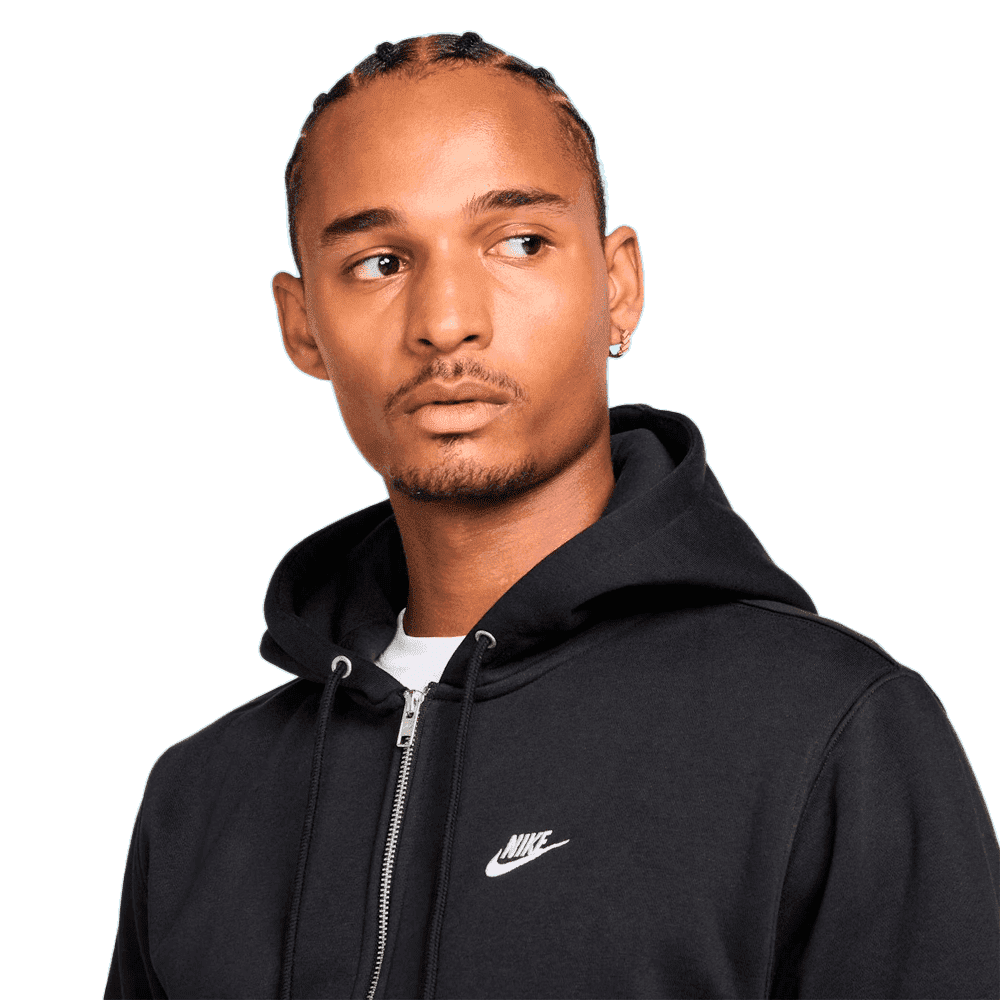 Jaqueta Nike Club - masculino - preto e branco Preto 3