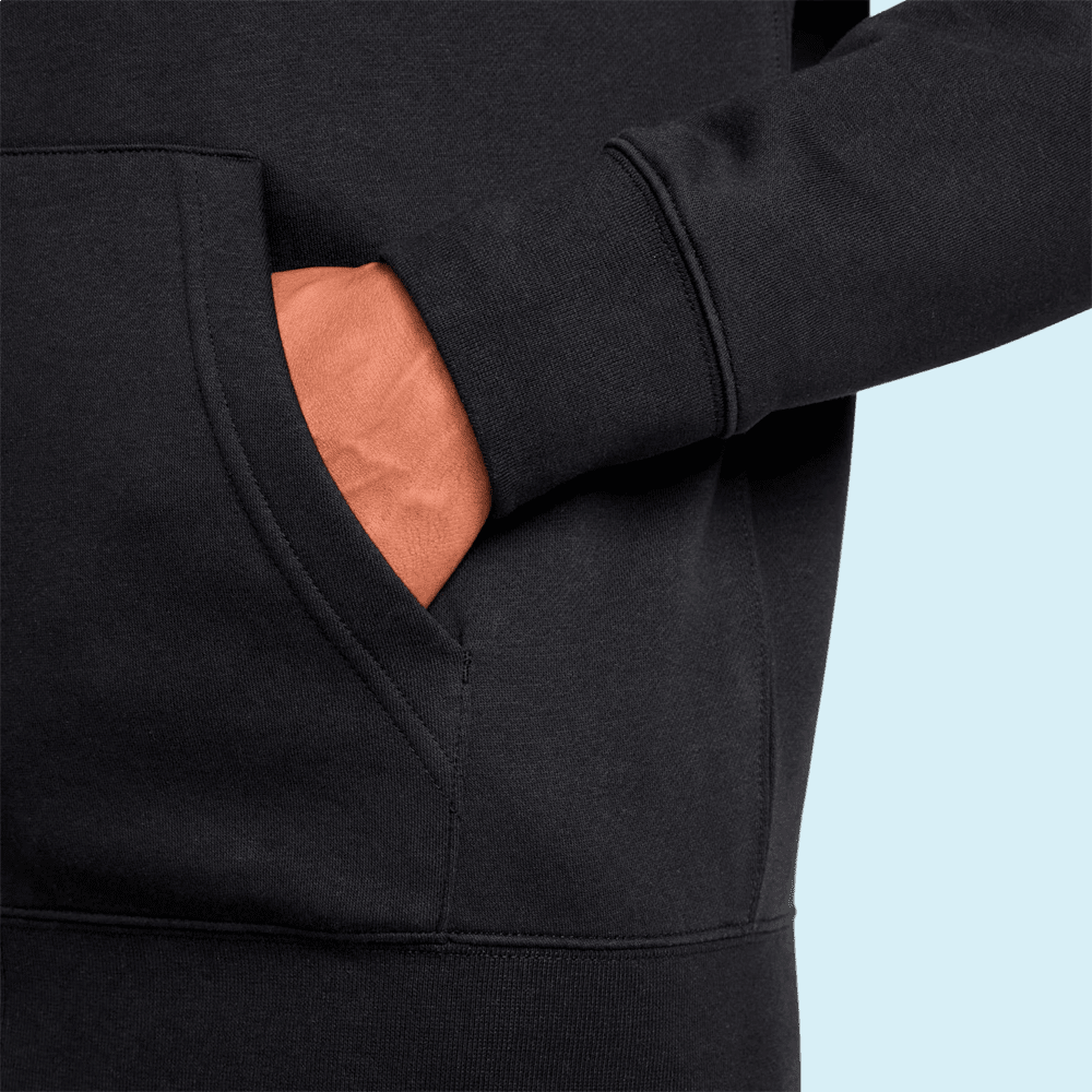 Jaqueta Nike Club - masculino - preto e branco Preto 5