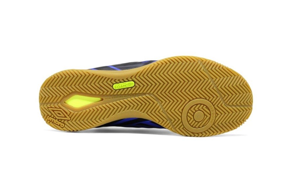 Tenis futsal Umbro Fifty V - unissex - azul e preto Azul 4