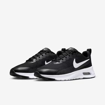 Tênis Nike Air Max Nuaxis - masculino - preto e branco Preto 2