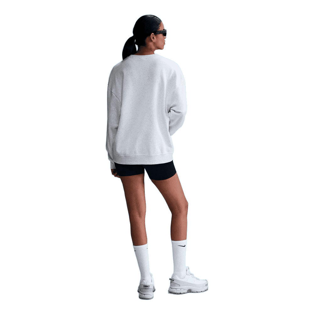 Blusão Nike Sportwear Club Fleece - feminino - branco mescla Branco 2