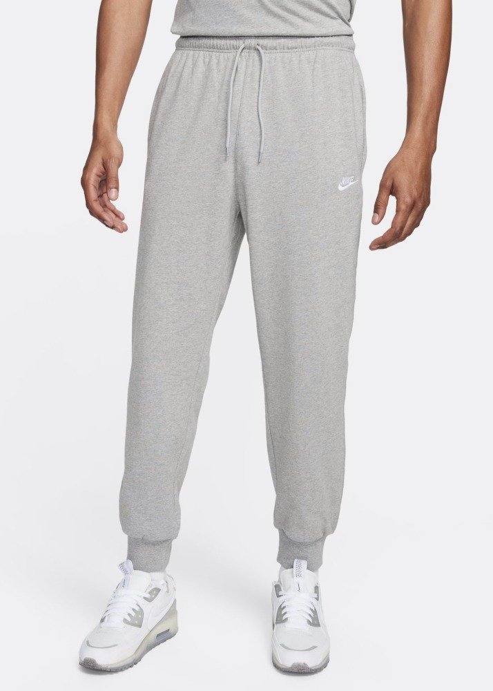 Calça Nike Club Knit - masculino - cinza