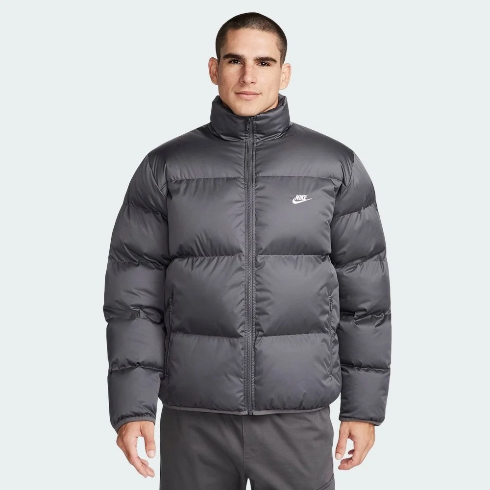 Jaqueta Nike Sportswear Club - masculino - chumbo