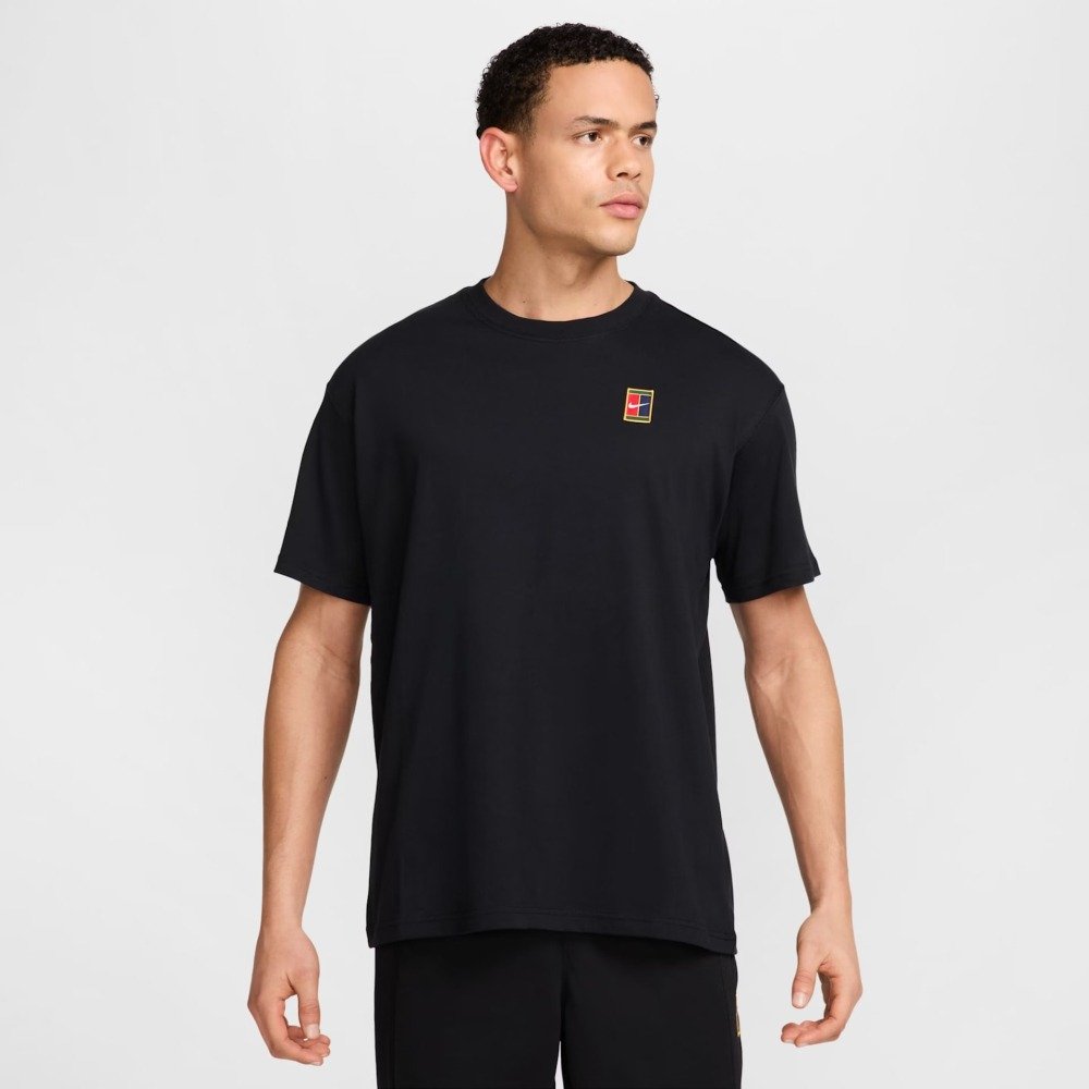 Camiseta Nike Court M90 - masculino - preto
