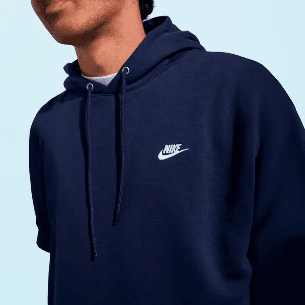 Blusão Nike Pullover Fleece Hoodie - masculino - azul marinho Azul Marinho 5