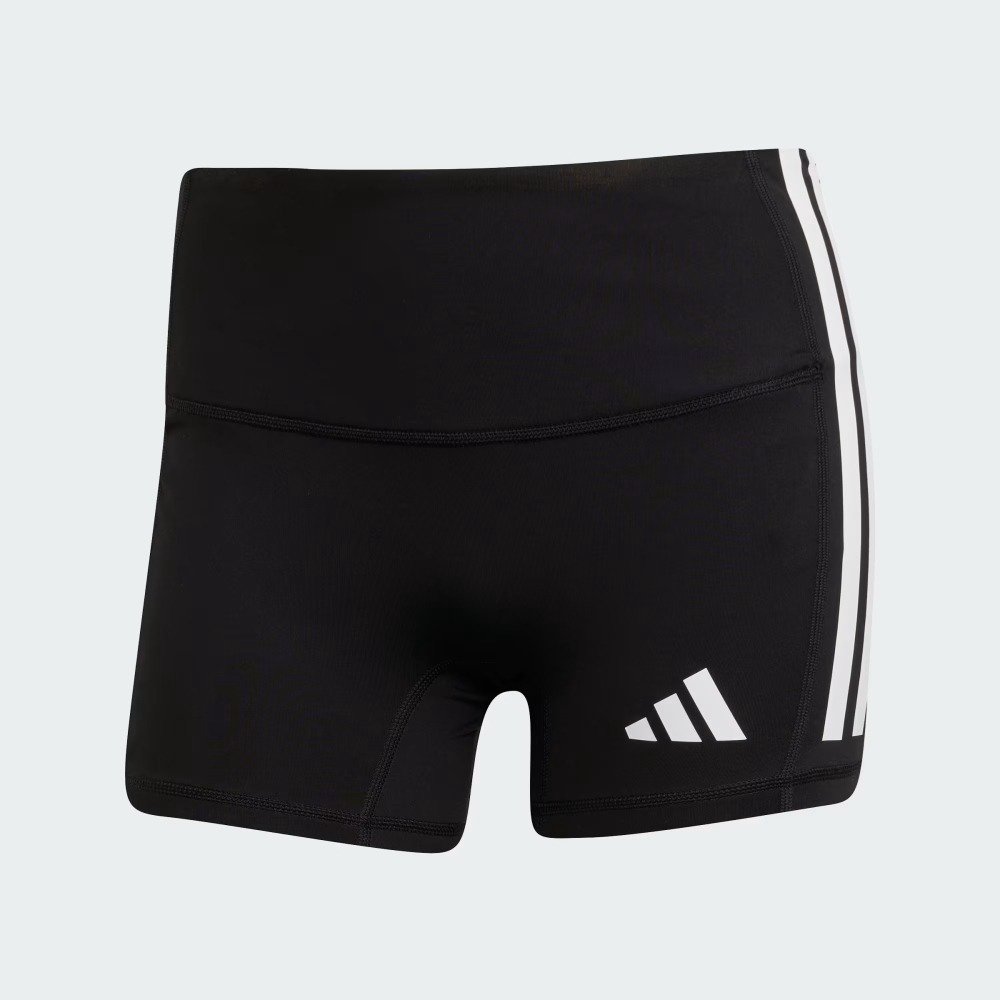 Shorts Adidas 3 Listras Volleyball – feminino – preto e branco