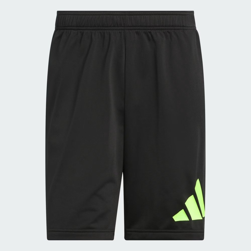 Shorts Adidas Logo – masculino – preto e verde