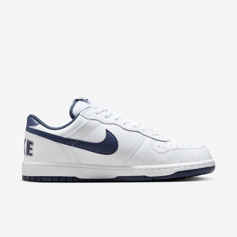 Tênis Nike Big Low - masculino - branco e azul