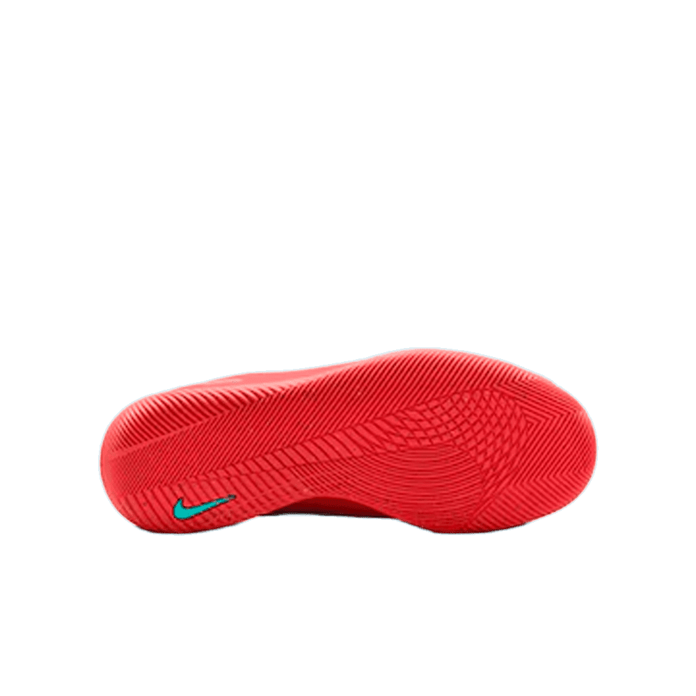 Chuteira Futsal Nike JR Vapor 16 Club Infatil - unissex - coral e azul Coral 4