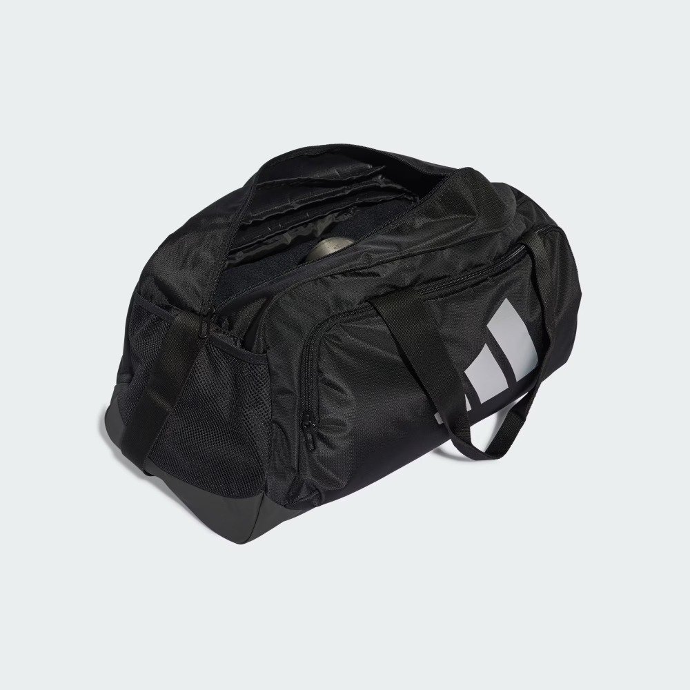 Bolsa Adidas Duffel – unissex – preto e branco Preto 3