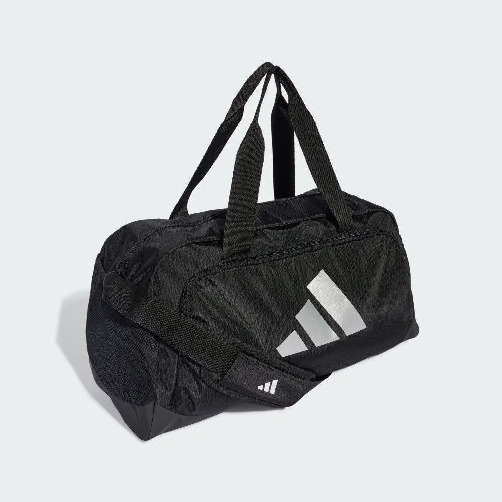 Bolsa Adidas Duffel – unissex – preto e branco Preto 4