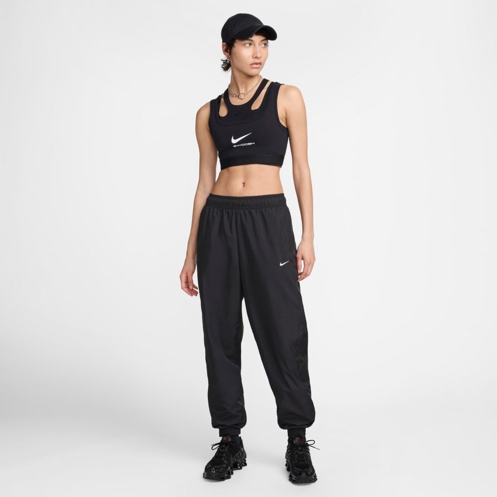 Calça Nike Sportswear Essential - feminino - preto e branco Preto 5