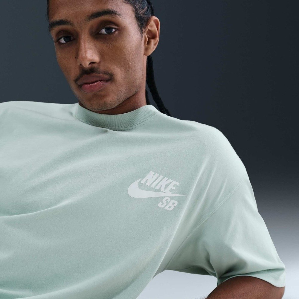Camiseta Nike SB Logo LB - masculino - verde claro Verde 3