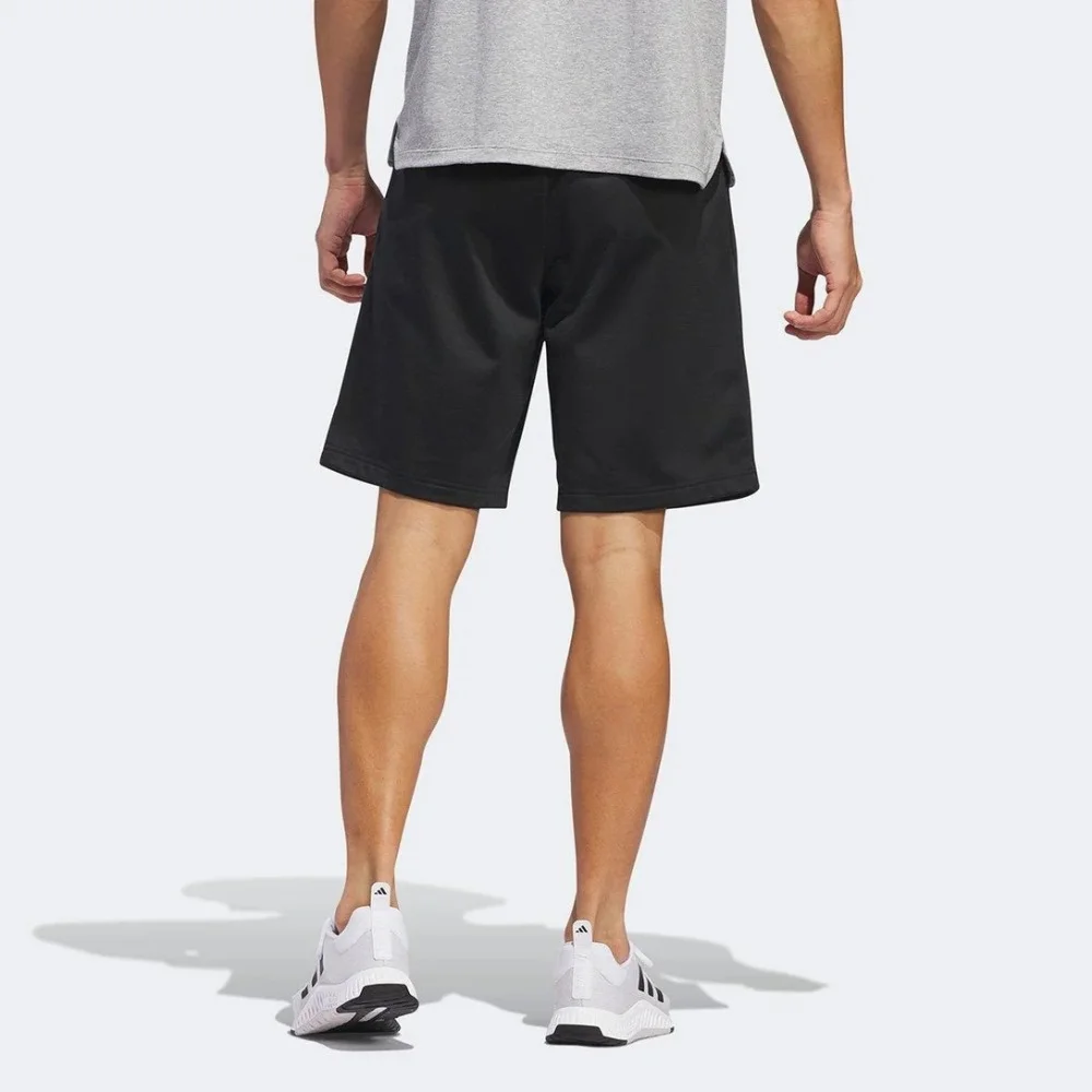 Bermuda Adidas Logo – masculino – preto e branco Preto 2