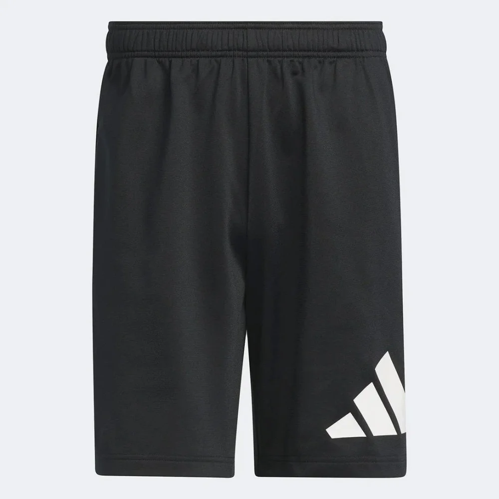 Bermuda Adidas Logo – masculino – preto e branco Preto 3