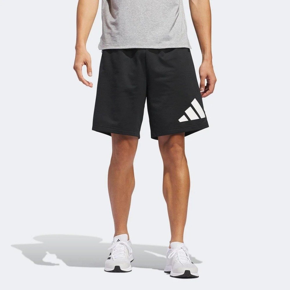 Bermuda Adidas Logo – masculino – preto e branco