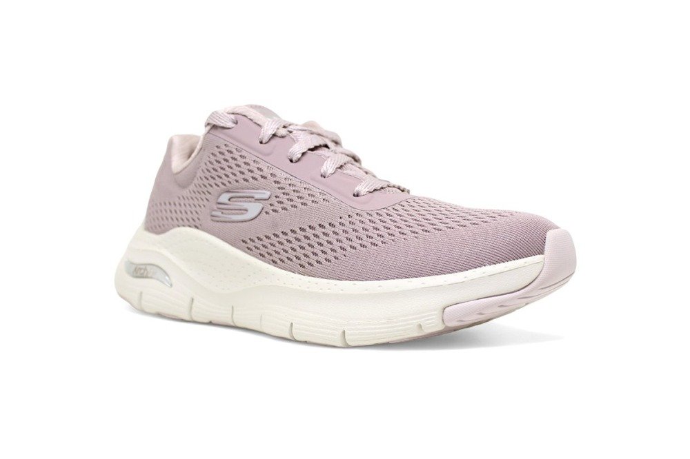 Tenis Skechers Arch Fit - Big Appeal - feminino - rosa e branco Rosa 2