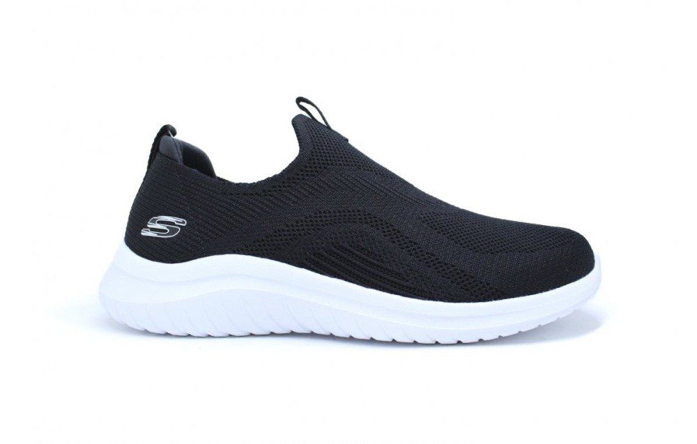 Tenis Skechers Ultra Flex 2.0 - feminino - preto e branco