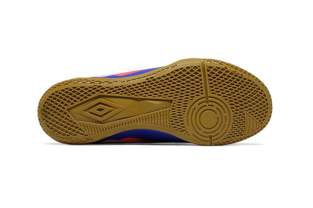 Tenis futsal Umbro Action - unissex - azul e vermelho Azul/Vermelho 4