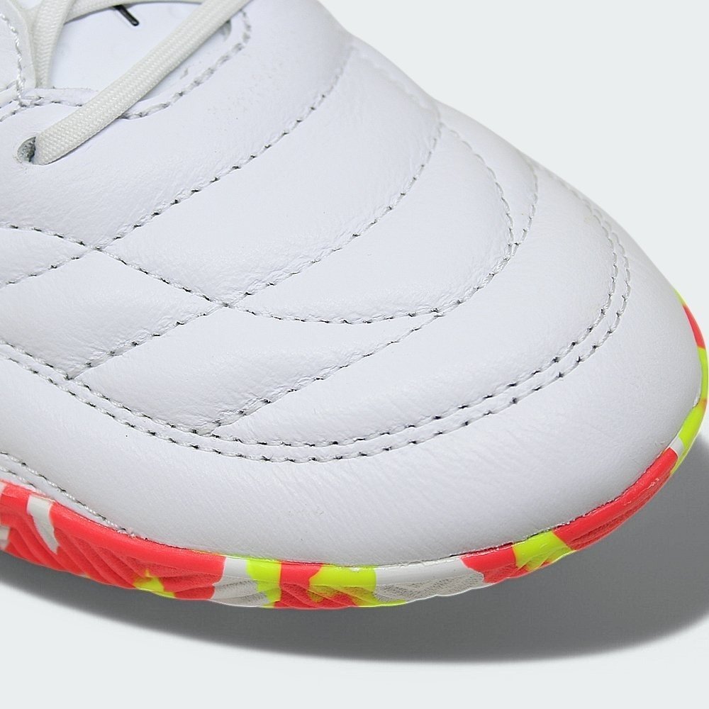 Tenis New Balance futsal/indoor 442 Pro V2 - unissex - branco e verde Branco 7