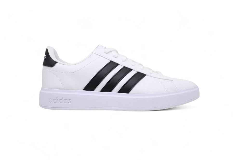 Tenis Adidas Grand Court 2.0 - masculino - branco e preto