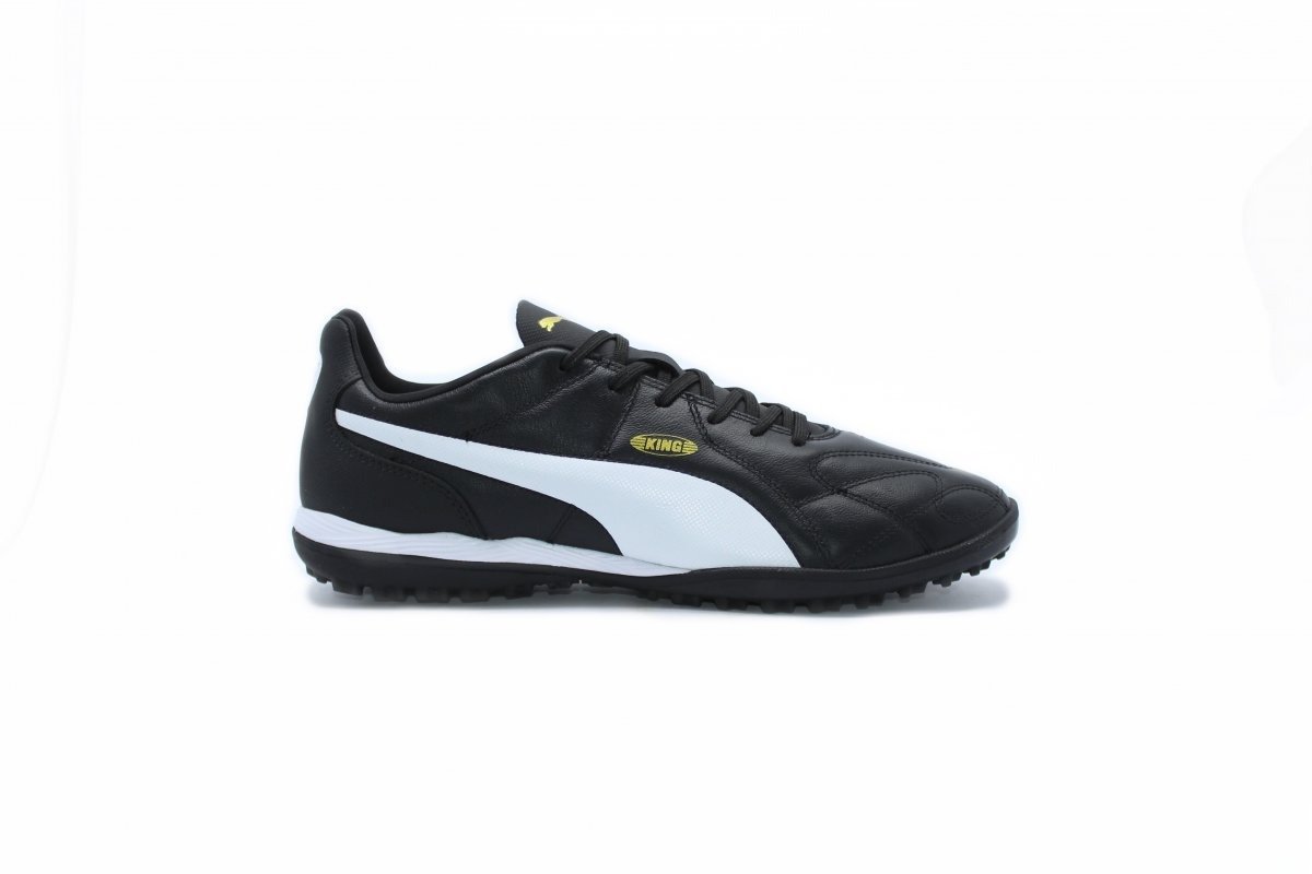 Chuteira Society Puma King TT BDP - unissex - preto