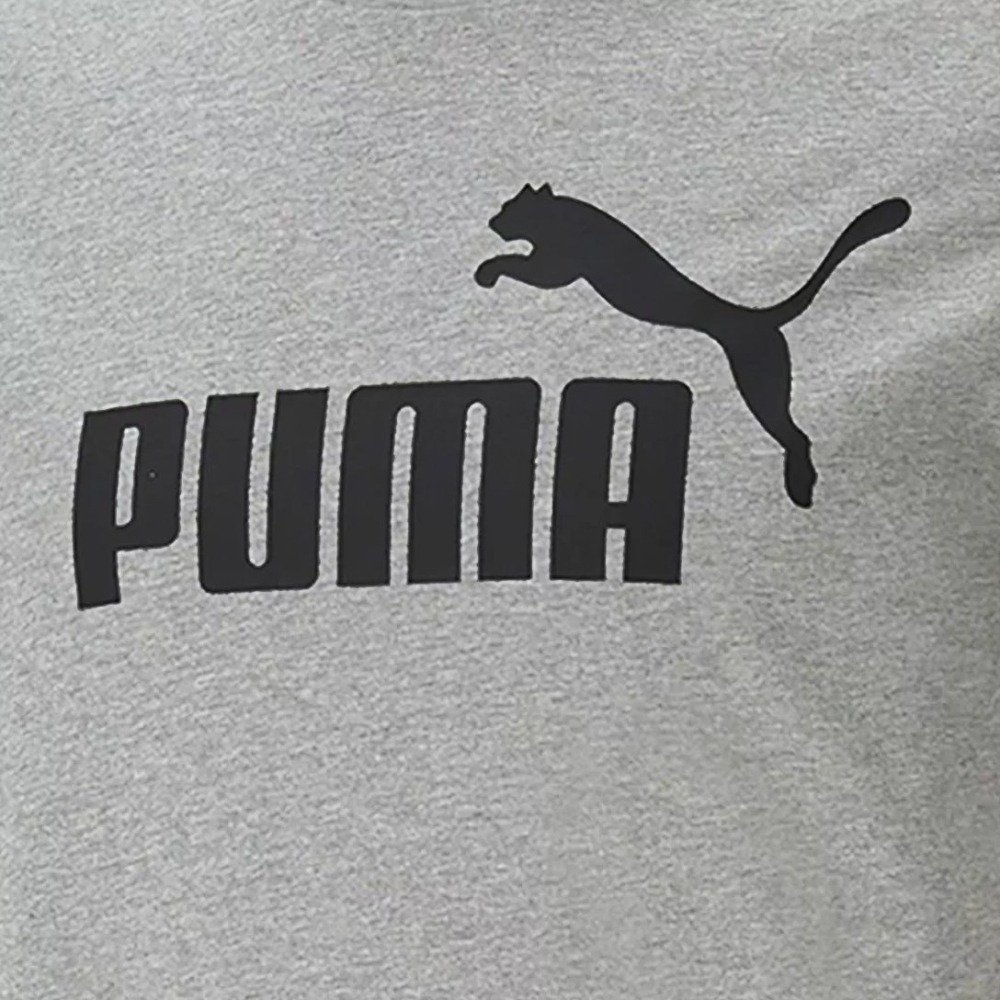 Camiseta Puma Ess Small Logo Tee - masculino - cinza e preto Cinza 2