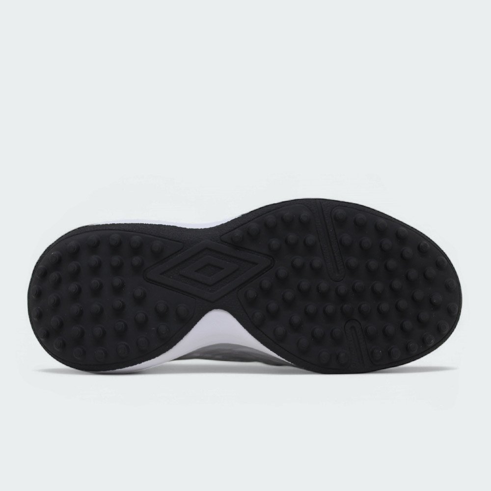 Chuteira society Umbro Ultimate infantil - unissex - cinza e azul Cinza 4