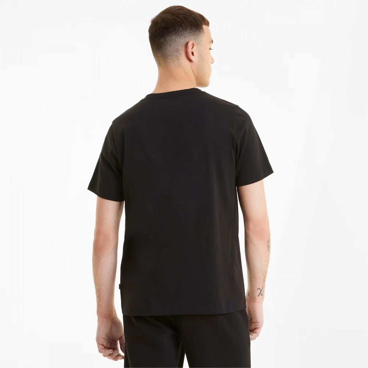 Camiseta Puma Essentials - masculino - preto Preto 3