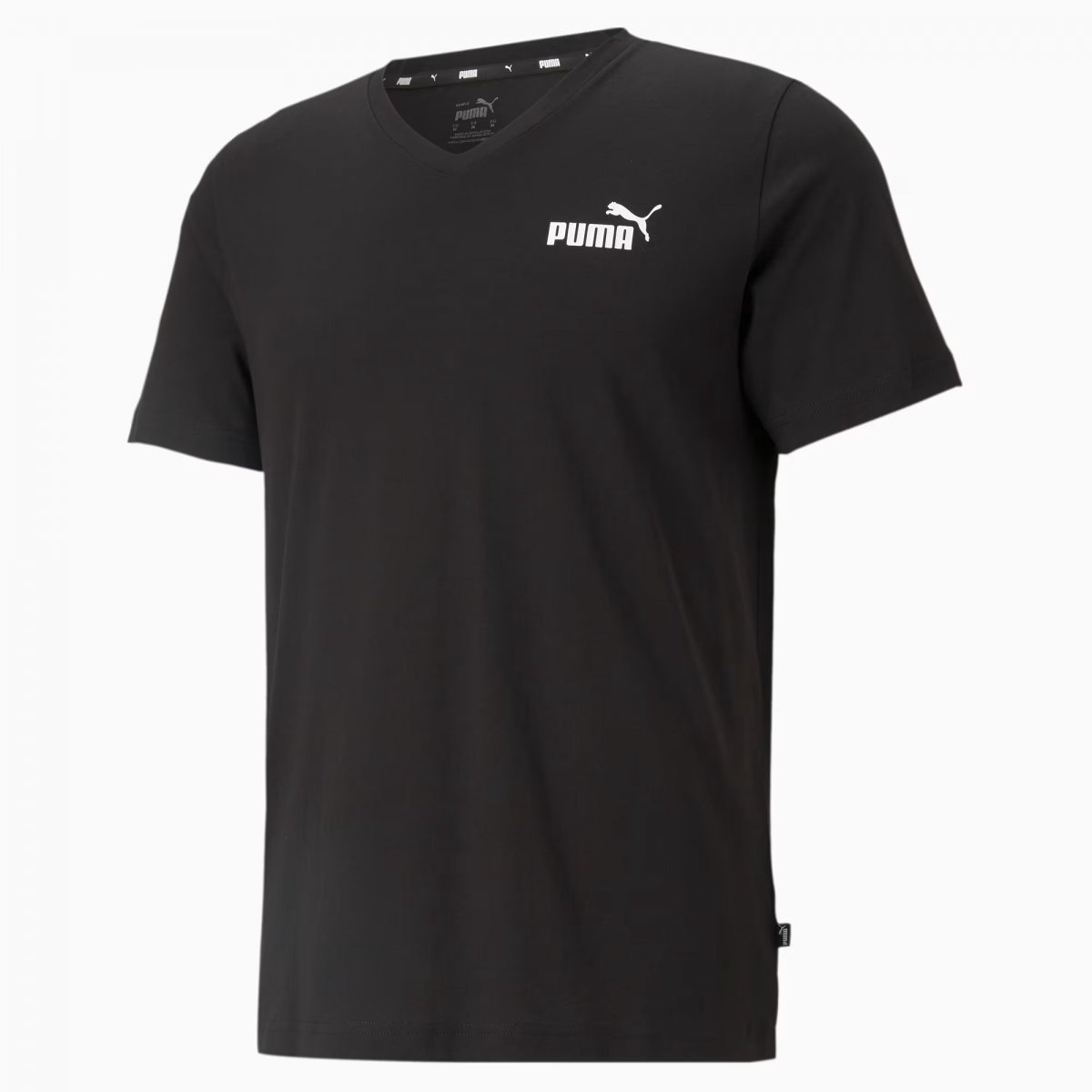 Camiseta Puma Essentials - masculino - preto Preto 4