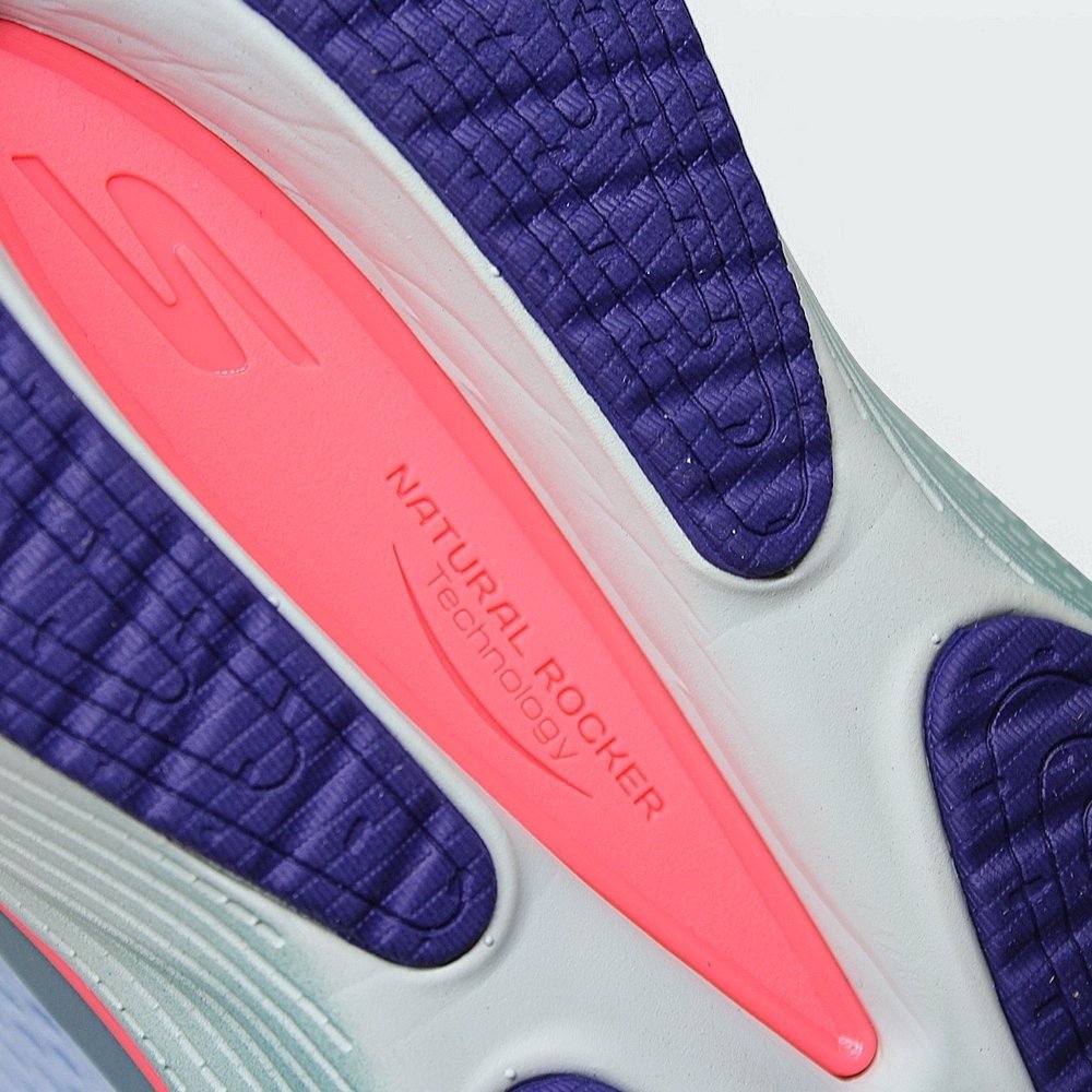 Tenis Skechers Max Cushioning Propulsion - feminino - azul claro e marinho Azul 6