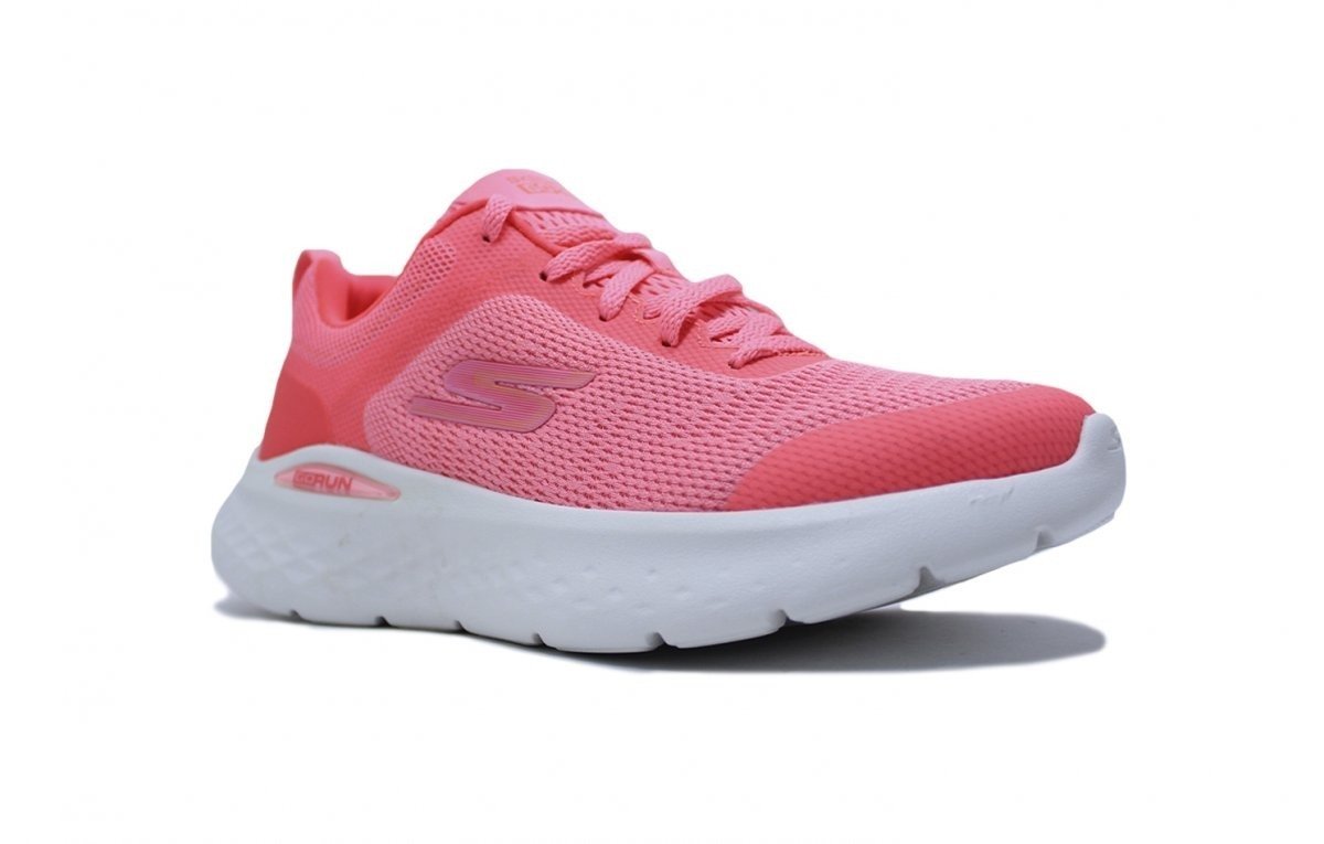 Tenis Skechers Go Run Lite - feminino- rosa e branco Rosa 2