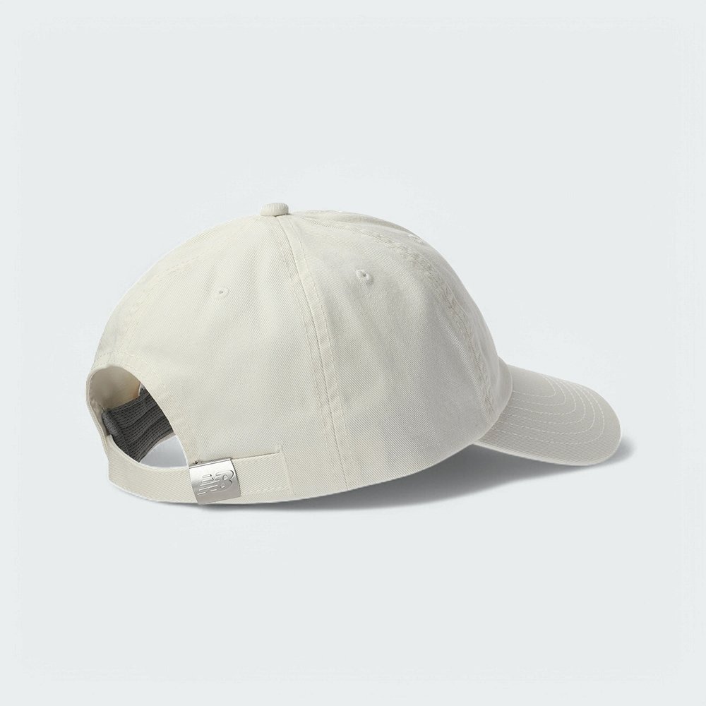 Bone New Balance Panel Patch Logo - unissex - bege e vermelho Bege 2