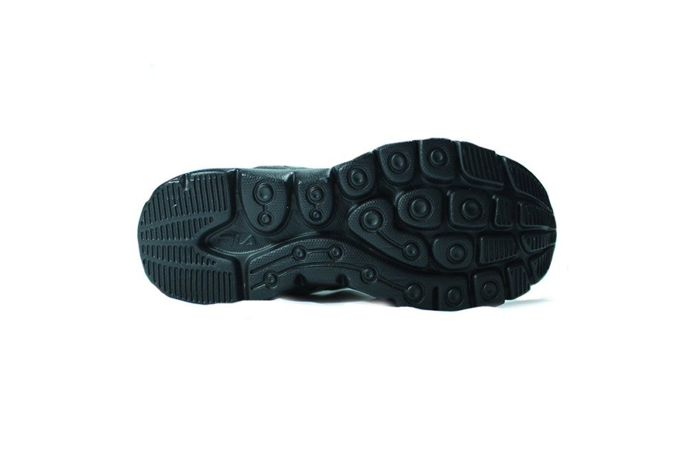 Tenis Fila Athlon infantil - masculino - cinza e preto Cinza 4