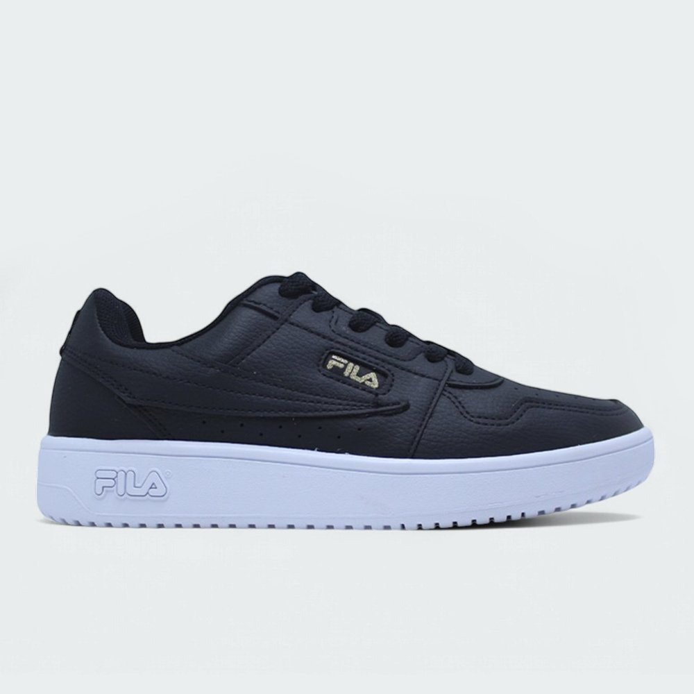 Tenis Fila Acd Classic - feminino - preto e branco