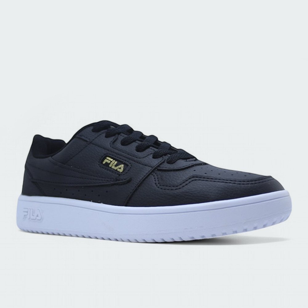 Tenis Fila Acd Classic - feminino - preto e branco Preto 2