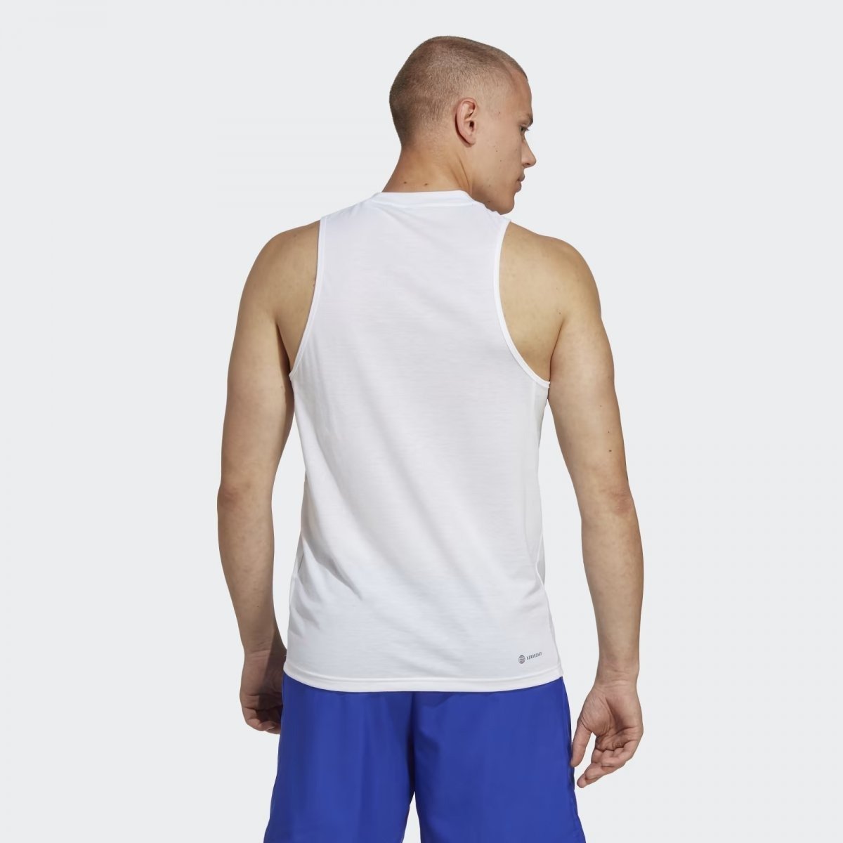 Regata Adidas Essentials - masculino - branco e preto Branco 2