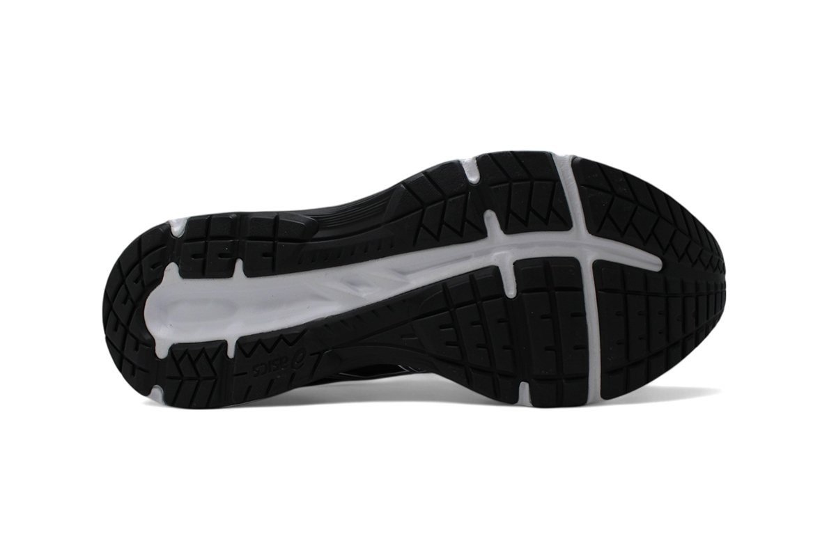 Tenis Asics Raiden 4 - masculino - preto e branco Preto 4