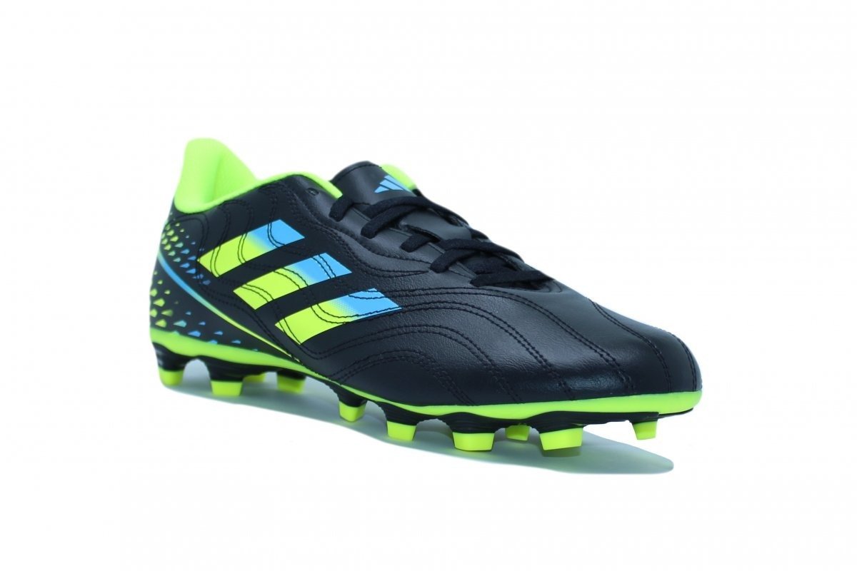 Chuteira campo Adidas Copa 21 4 - unissex - preto Preto/Verde 2