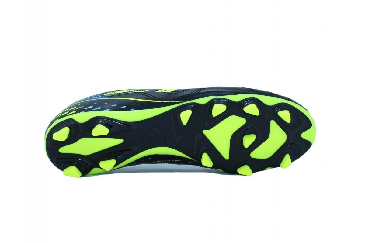 Chuteira campo Adidas Copa 21 4 - unissex - preto Preto/Verde 4