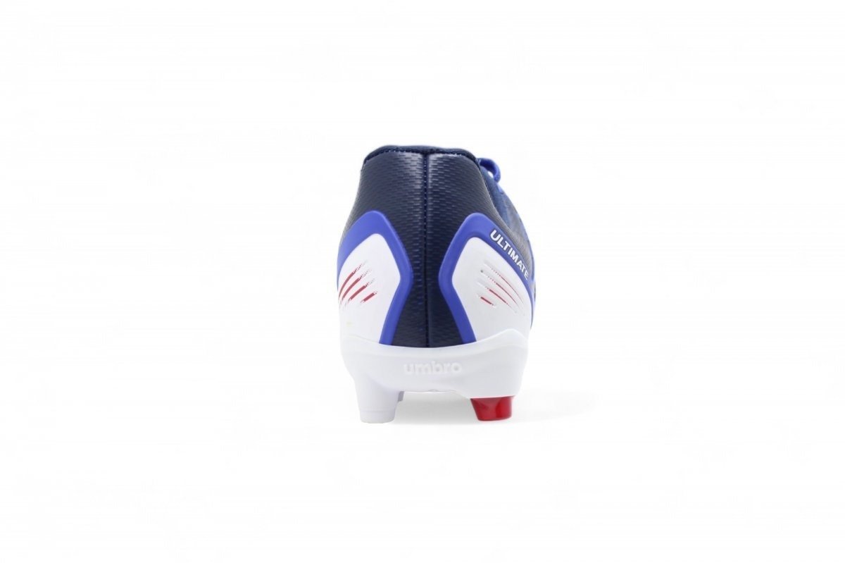 Chuteira campo Umbro Ultimate infantil - unissex - azul e branco Azul 4