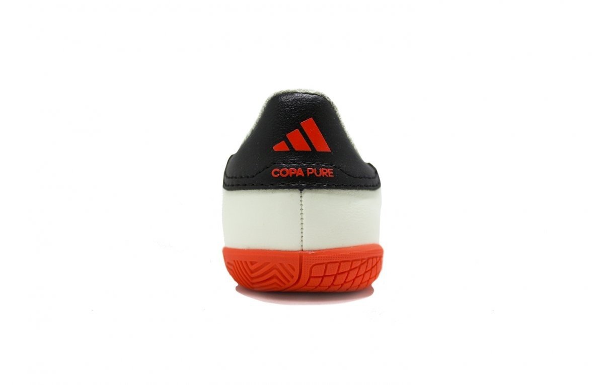 Tenis futsal infoor Adidas Copa Pure 2 infantil - unissex - bege e laranja Bege 3