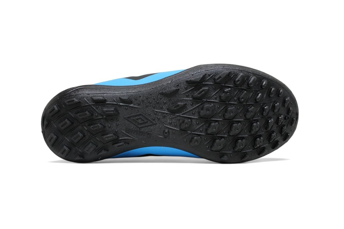Chuteira Society Umbro Cannon - masculino - azul e preto Azul 4