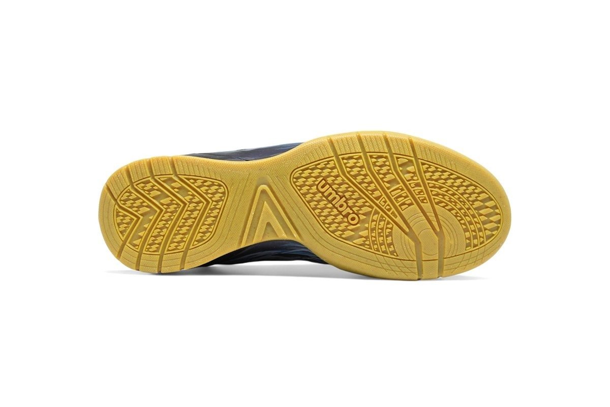 Tenis futsal Umbro Ultimate - unissex - preto e azul Preto 4